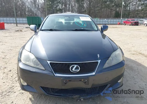 2007 Lexus Is 350 from USA, damaged, VIN JTHBE262772008401